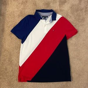 Red, White, and Blue Tommy Hilfiger Polo